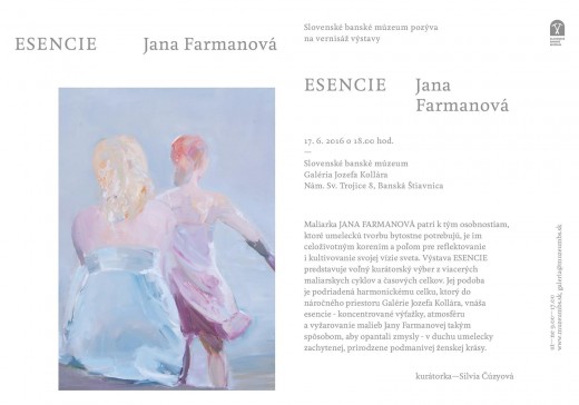 Výstava Jana Farmanová-ESENCIE