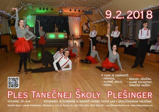 Ples Tanečnej školy Plešinger 2018