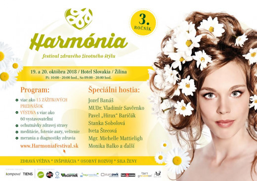 Prednáškový program na HARMÓNIA Festivale