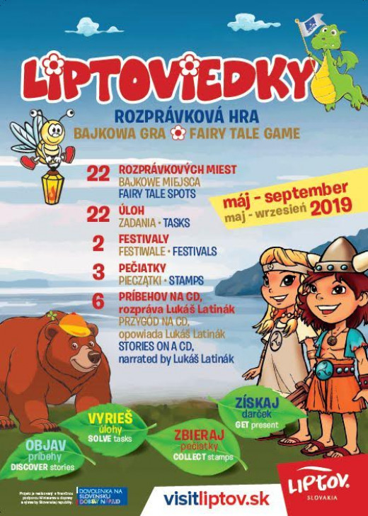 LIPTOVIEDKY ROZPRÁVKOVÁ HRA 15.5. – 30.9.2019