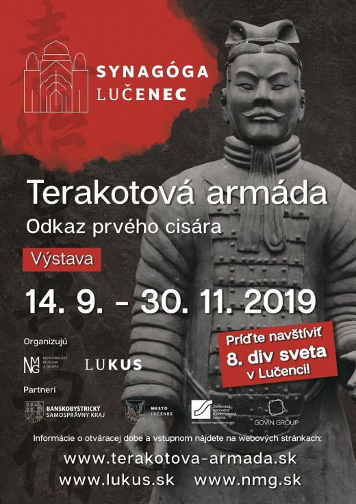 Výstava Terakotovej armády v Lučenci