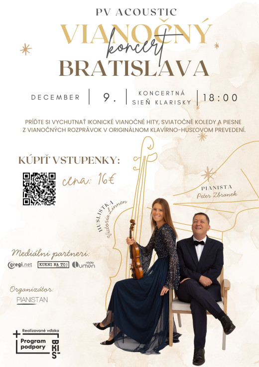 Vianočný koncert dua PV Acoustic v Bratislave Vianočný koncert dua PV Acoustic v Bratislave